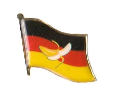 Flaggen Pin Bananenrepublik Deutschland Fahne Flagge Anstecknadel Flaggen Pin Bananenrepublik Deutschland Fahne Flagge Anstecknadel von FahnenMax