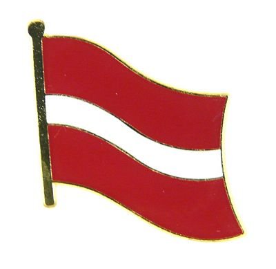 Flaggen Pin Fahne Lettland Pins NEU Anstecknadel Flagge Flaggen Pin Fahne Lettland Pins NEU Anstecknadel Flagge von FahnenMax