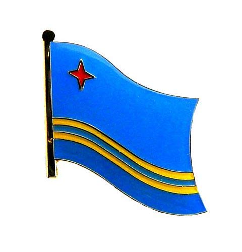 Flaggen Pin Niederlande - Aruba Fahne Flagge Anstecknadel Flaggen Pin Niederlande - Aruba Fahne Flagge Anstecknadel von FahnenMax