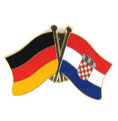 Freundschaftspin Kroatien Pin NEU Fahne Flagge von FahnenMax