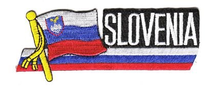 Sidekick Aufnäher Patch Slowenien Fahne Flagge NEU Sidekick Aufnäher Patch Slowenien Fahne Flagge NEU von FahnenMax