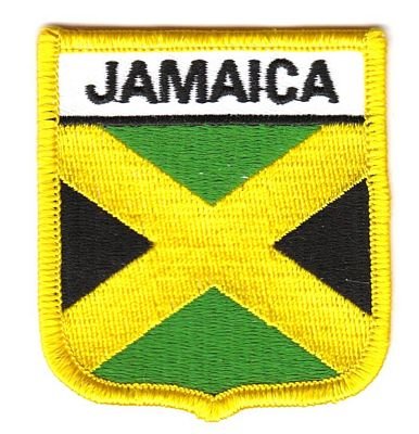 Wappen Aufnäher Patch Jamaika/Jamaica Flagge Fahne von FahnenMax