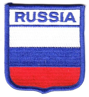 Wappen Aufnäher Patch Russland Flagge Fahne NEU von FahnenMax