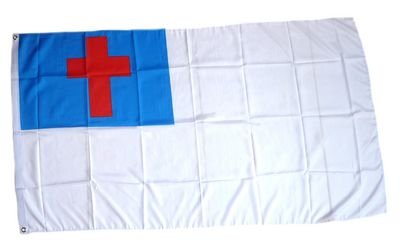 Fahne Christenflagge Flagge Christen NEU 90 x 150 cm [Misc.] von Fahnenwelt