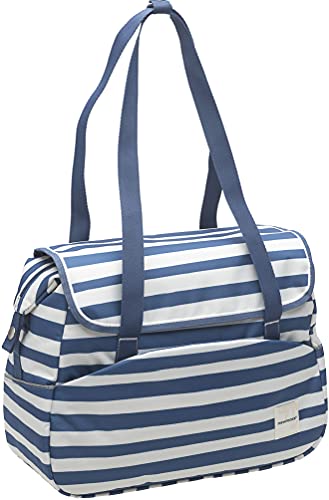 Fahrradtasche New Looxs Tosca 16 Liter Unisex-Adult Tosca Handtasche, Blue Stripe, 16 litres Fahrradtasche New Looxs Tosca 16 Liter Unisex-Adult Tosca Handtasche, Blue Stripe, 16 litres von New Looxs