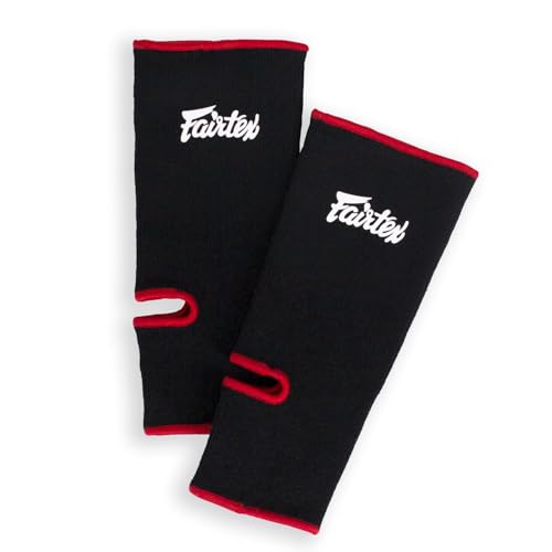 Fairtex AS1 - Knöchelbandage AS1 Schwarz/Rot OneSize Fairtex AS1 - Knöchelbandage AS1 Schwarz/Rot OneSize von Fairtex