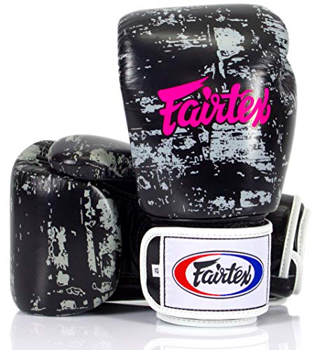 Fairtex BGV1 Muay Thai Boxhandschuhe für Herren, Damen, Kinder, MMA-Handschuhe für Kampfsport, Premium-Qualität, geringes Gewicht und stoßdämpfend von Fairtex