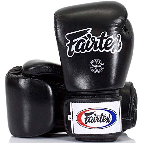 Fairtex Boxhandschuhe, BGV-1, schwarz, Boxing Gloves MMA Muay Thai Thaiboxen Size 16 Oz Fairtex Boxhandschuhe, BGV-1, schwarz, Boxing Gloves MMA Muay Thai Thaiboxen Size 16 Oz von Fairtex