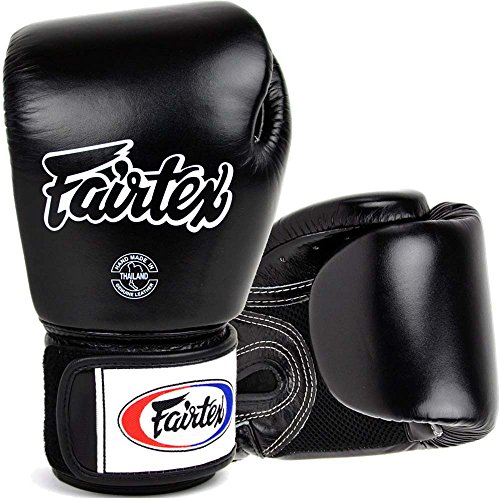 Fairtex Boxhandschuhe, BGV-1 AIR, schwarz, Boxing Gloves MMA Muay Thai Thaiboxen Size 14 Oz Fairtex Boxhandschuhe, BGV-1 AIR, schwarz, Boxing Gloves MMA Muay Thai Thaiboxen Size 14 Oz von Fairtex