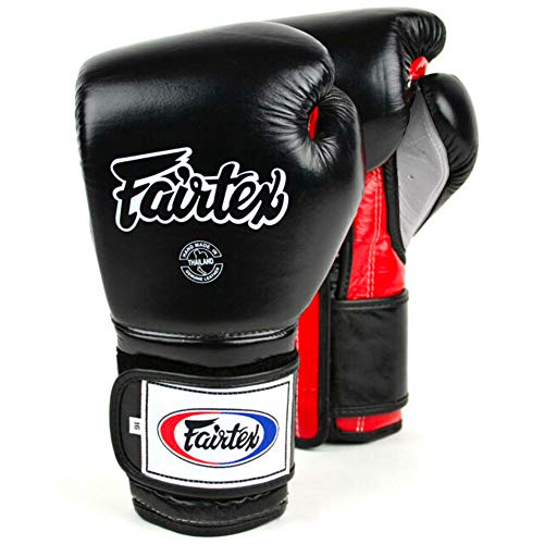Fairtex Boxhandschuhe, BGV9, Mexican Style, schwarz-rot Größe 14 Oz Fairtex Boxhandschuhe, BGV9, Mexican Style, schwarz-rot Größe 14 Oz von Fairtex
