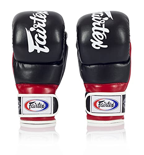 Fairtex FGV18 Muay Thai Boxhandschuhe für Herren, Damen und Kinder | MMA Handschuhe für Kampfsport | Hergestellt aus Mikrofaser ist Premium-Qualität, geringes Gewicht und stoßdämpfende Boxhandschuhe von Fairtex