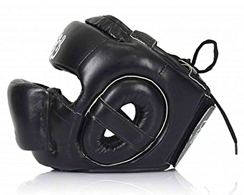 Fairtex HG14 Full Face Kopfschutz, Thai Boxing, MMA, K-1 Head Gear Guard Schutz, Schwarz L Fairtex HG14 Full Face Kopfschutz, Thai Boxing, MMA, K-1 Head Gear Guard Schutz, Schwarz L von Fairtex