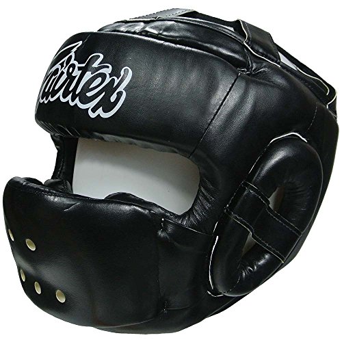 Fairtex Kopfschutz, HG14, schwarz, Head Guard, MMA Muay Thai Protector Thaiboxen Größe XL Fairtex Kopfschutz, HG14, schwarz, Head Guard, MMA Muay Thai Protector Thaiboxen Größe XL von Fairtex