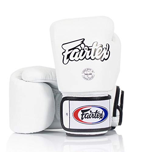 Fairtex Muay Thai Boxhandschuhe, Weiß, universal, BGV1, 284 g von Fairtex