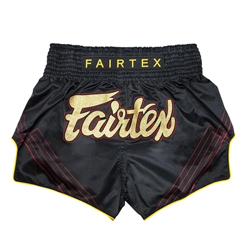 Fairtex Muay Thai Shorts, BS1925, Mr X, schwarz (L) von Fairtex