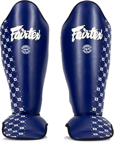 Fairtex SP5 Muay Thai Schienbeinschoner für Männer, Frauen, Kinder | Hochwertig, leicht & langlebig | Erweiterter Schutz gegen Schienbeinschmerzen beim Training oder Sparring von Fairtex