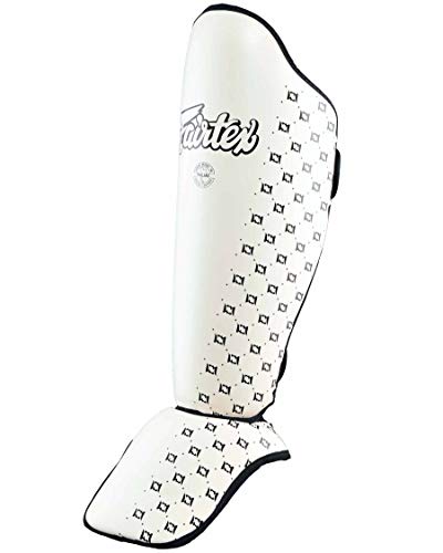 Fairtex Schienbein- und Spannschoner SP5 - Super Comfort, Weiß M von Fairtex