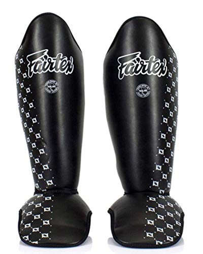 Fairtex Schienbeinschutz, SP5, schwarz, Shin Guards, Protector Schienbeinschoner Größe XL von Fairtex