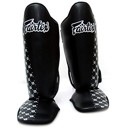 Fairtex Schwarz Sp5 Muay Thai Schienbeinschützer - Schwarz, M von Fairtex