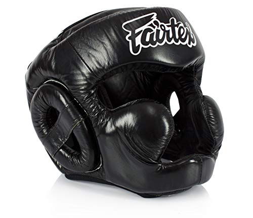 Fairtex Super Sparring Boxen Kopfschutz Leder von Fairtex