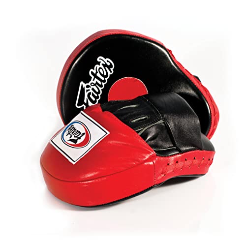 Fairtex gekurvte Boxpratzen, FMV9, Schwarz/Rot, Muay Thai, MMA und Boxing Pads Fairtex gekurvte Boxpratzen, FMV9, Schwarz/Rot, Muay Thai, MMA und Boxing Pads von Fairtex