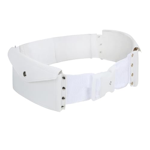 Muslimischer Hajj & Umrah Ihram-Gürteltashe, Einstellbar Taillenbeutel mit Zwei Taschen für Handy Geld und Schlüssel, Weiß, PU-Leder, ideal für Pilgerreise Muslimischer Hajj & Umrah Ihram-Gürteltashe, Einstellbar Taillenbeutel mit Zwei Taschen für Handy Geld und Schlüssel, Weiß, PU-Leder, ideal für Pilgerreise von FakeFace