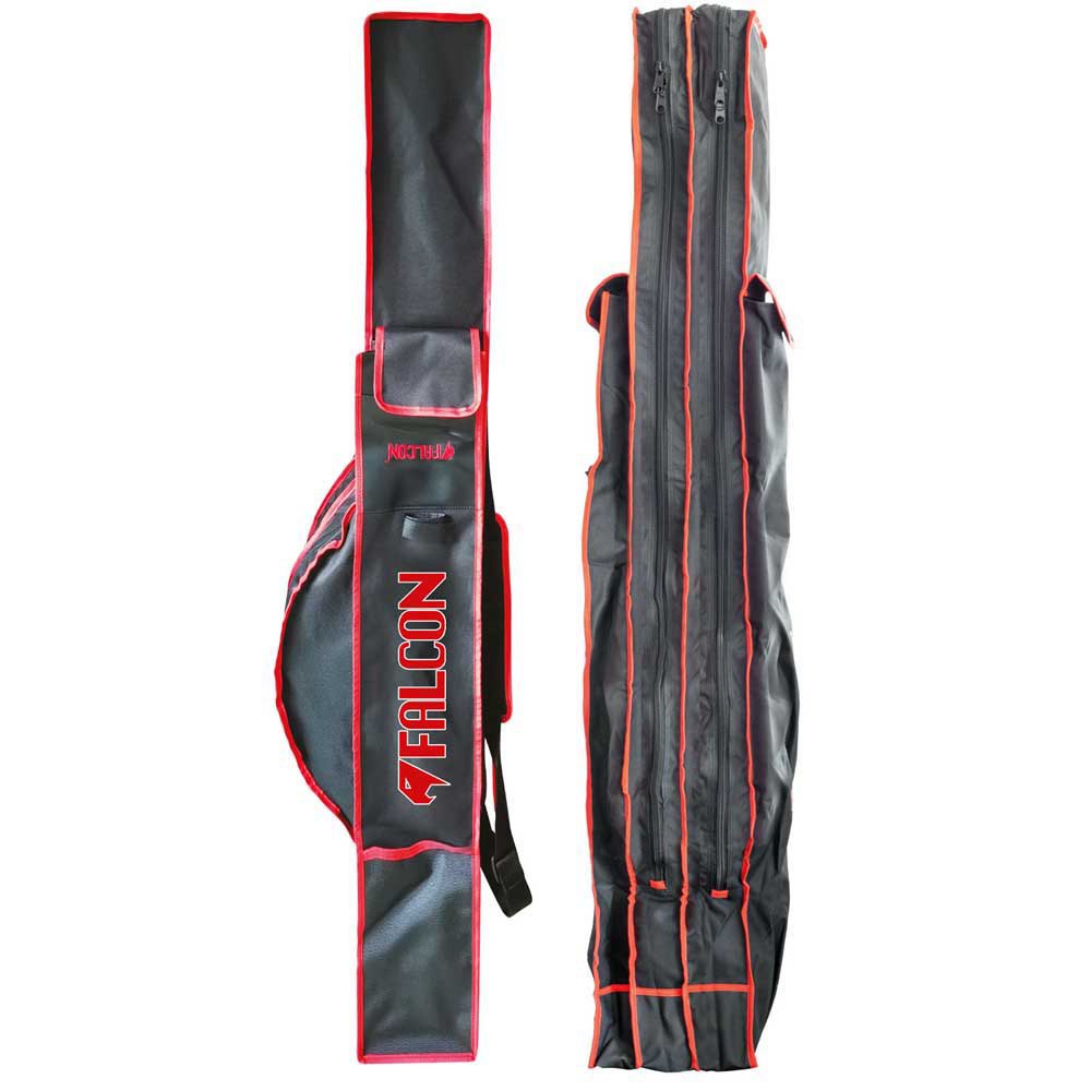 Falcon Logo Rod Holdall 2 Compartments Schwarz 140 cm Falcon Logo Rod Holdall 2 Compartments Schwarz 140 cm von Falcon