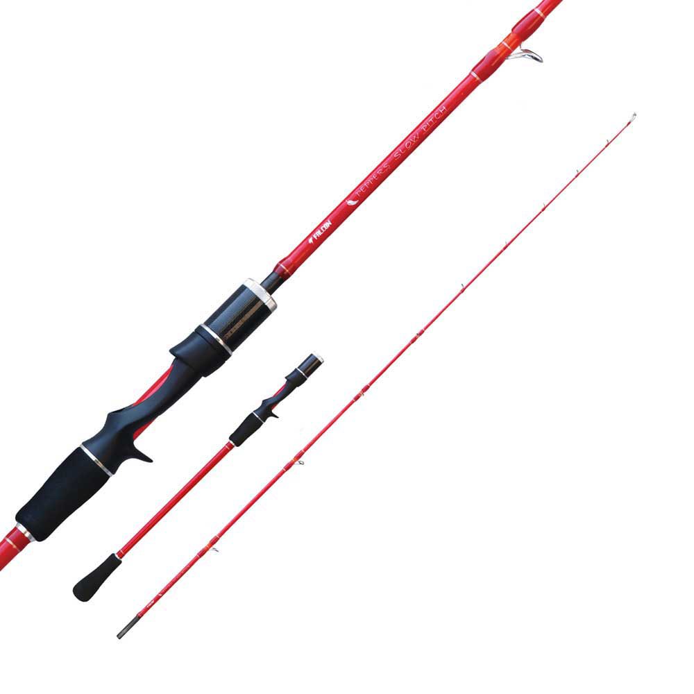 Falcon Peppers Slow Pitch Acid Light Jigging Rod Silber 2.10 m / 80-150 g von Falcon