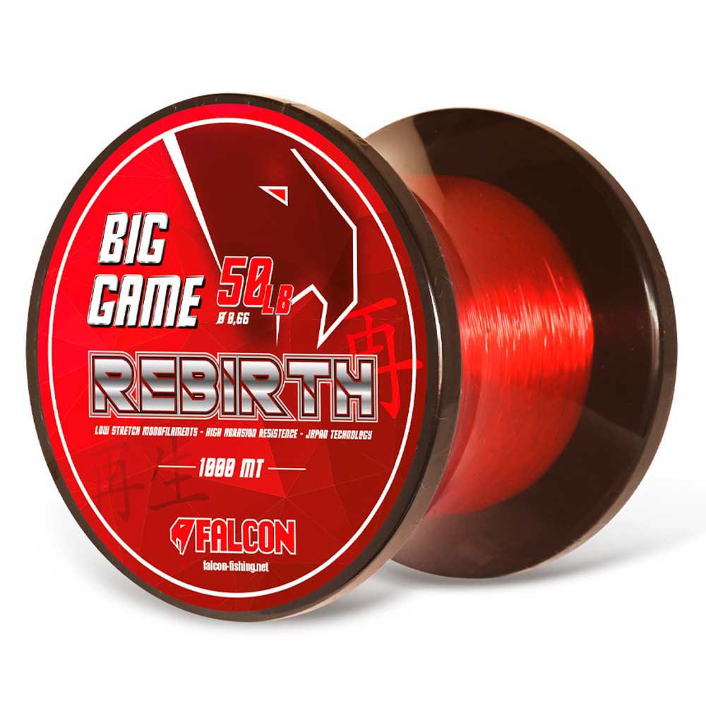 Falcon Rebirth Big Game 1000 M Monofilament Rot 0.730 mm Falcon Rebirth Big Game 1000 M Monofilament Rot 0.730 mm von Falcon