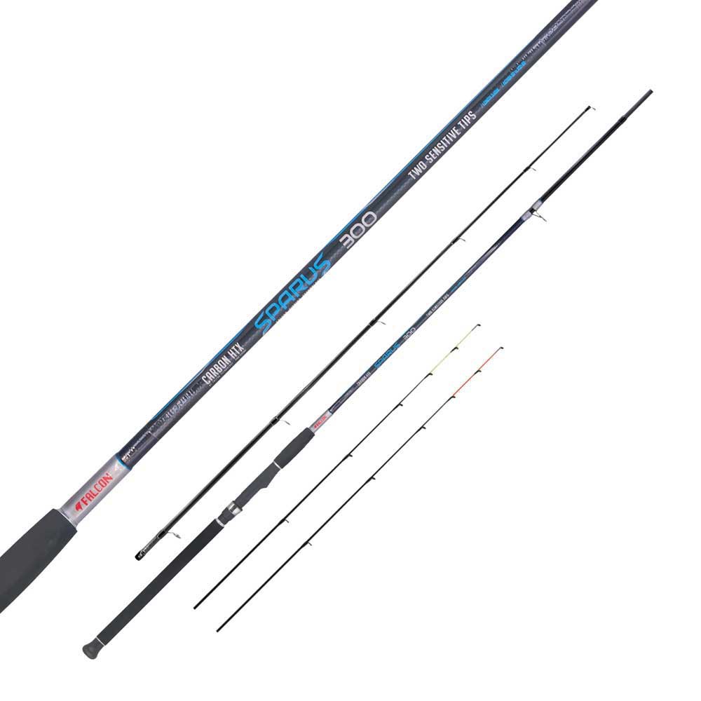 Falcon Sparus 2 Tips Bottom Shipping Rod Silber 3.00 m / 30-200 g von Falcon