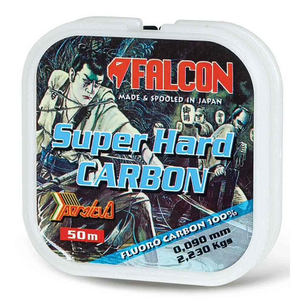 Falcon Super Hard Carbon 50 M Fluorocarbon Durchsichtig 0.250 mm von Falcon