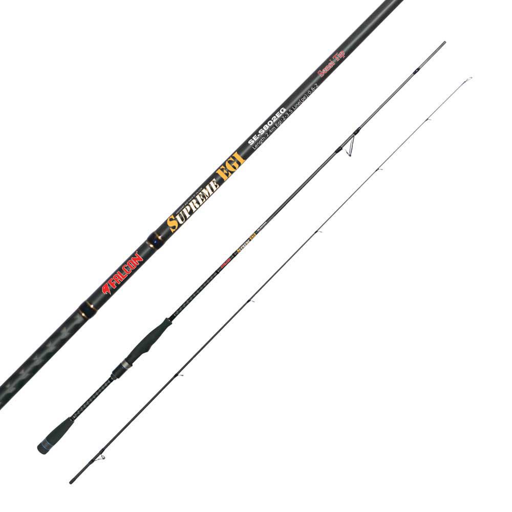 Falcon Supreme Sensi Tip Egging Rod Silber 2.40 m / 2-3.5 EGI Falcon Supreme Sensi Tip Egging Rod Silber 2.40 m / 2-3.5 EGI von Falcon