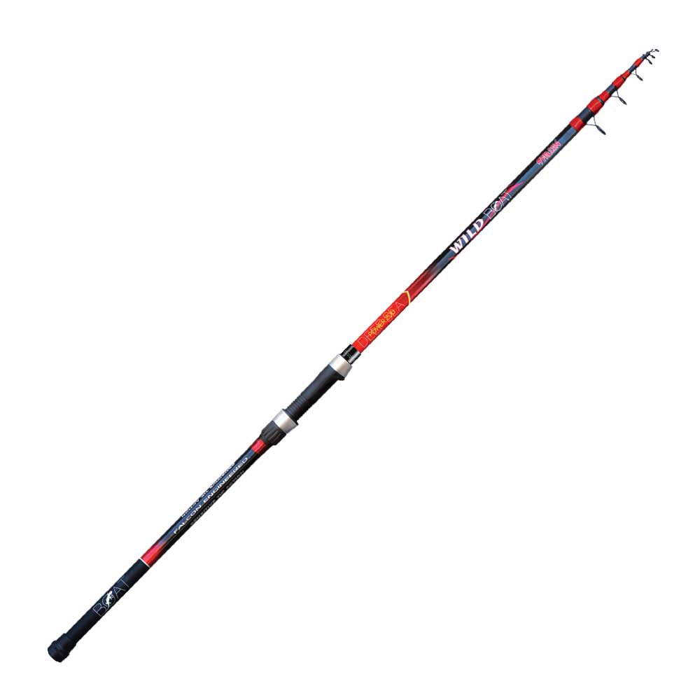 Falcon Wild Boat Tele Bottom Shipping Rod Silber 2.70 m / 200 g von Falcon