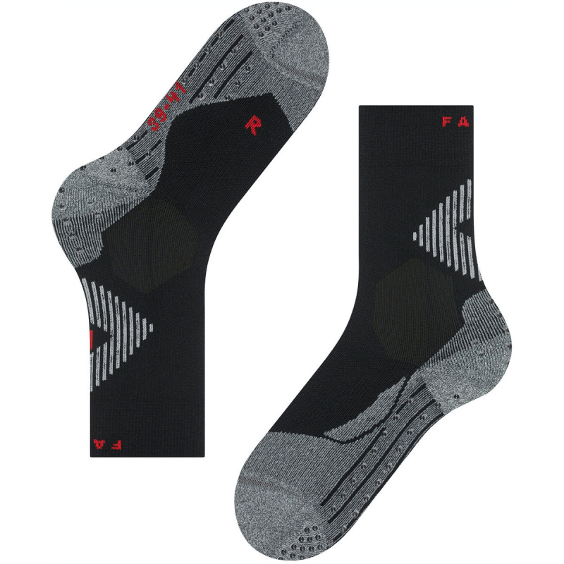 FALKE 4 Grip Antirutsch-Sportsocken black 44-45 von Falke