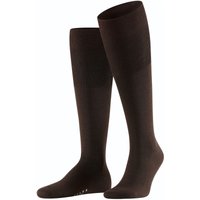 FALKE Airport Kniestrümpfe Herren brown 45-46 von Falke