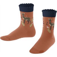 FALKE Country Deer Socken Kinder terracotta 19-22 von Falke