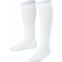 FALKE Family Kniestrümpfe Kinder white 23-26 von Falke