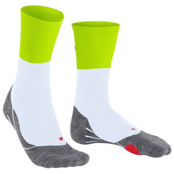 Falke - BC Gravel - Radsocken Gr 39-41 weiß von Falke