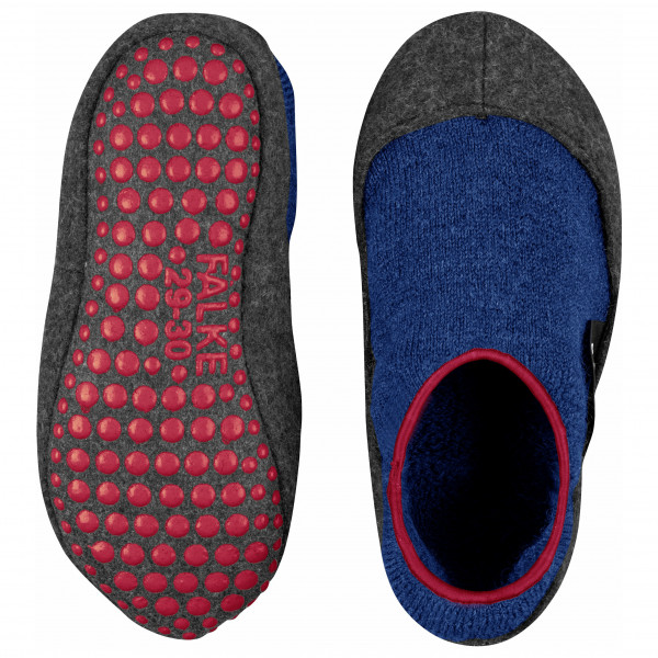 Falke - Kid's Cosy Slipper Catspads - Hüttenschuhe Gr 23-24 bunt von Falke