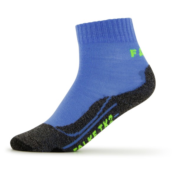 Falke - Kid's TK2 Short - Wandersocken Gr 35-38 blau von Falke