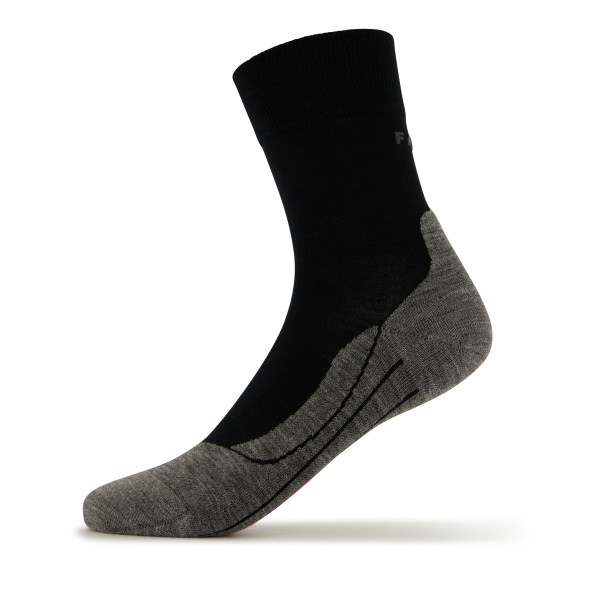 Falke - RU 4 Wool - Laufsocken Gr 39-41;42-43;44-45;46-48 grau;schwarz von Falke