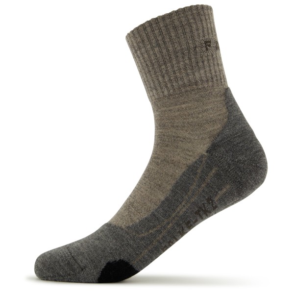 Falke - TK2 Wool Short - Wandersocken Gr 46-48 grau von Falke