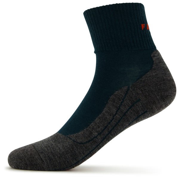 Falke - TK5 Wool Short - Wandersocken Gr 42-43 schwarz von Falke