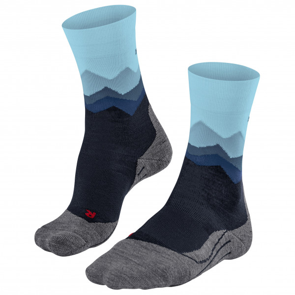 Falke - Women's TK2 Crest - Wandersocken Gr 35/36 blau von Falke