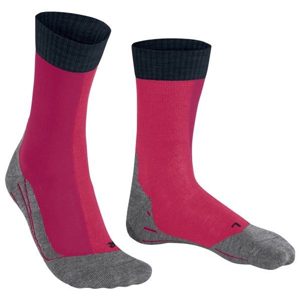 Falke - Women's TK2 Explore Mid - Wandersocken Gr 35-36;37-38;39-40;41-42 grau;rosa von Falke