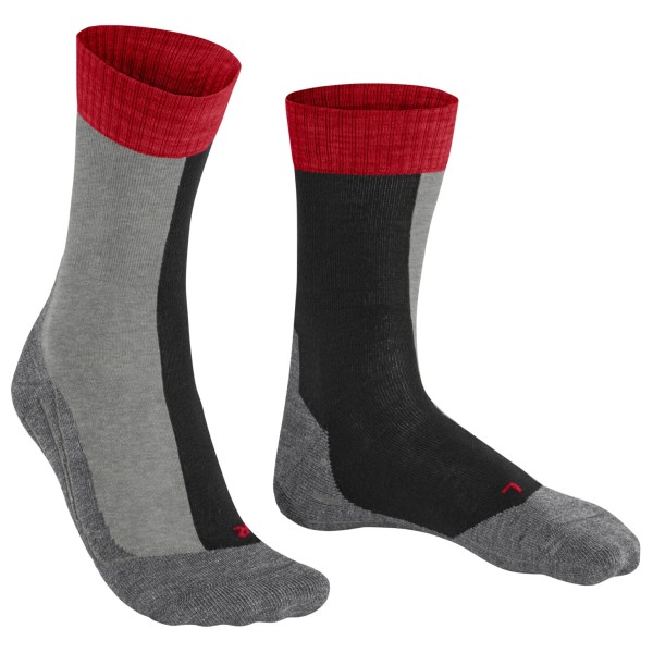 Falke - Women's TK2 Explore Mid - Wandersocken Gr 41-42 grau von Falke