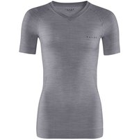 FALKE Wool-Tech Light Damen Funktionsshirt kurzarm grey-heather M von Falke