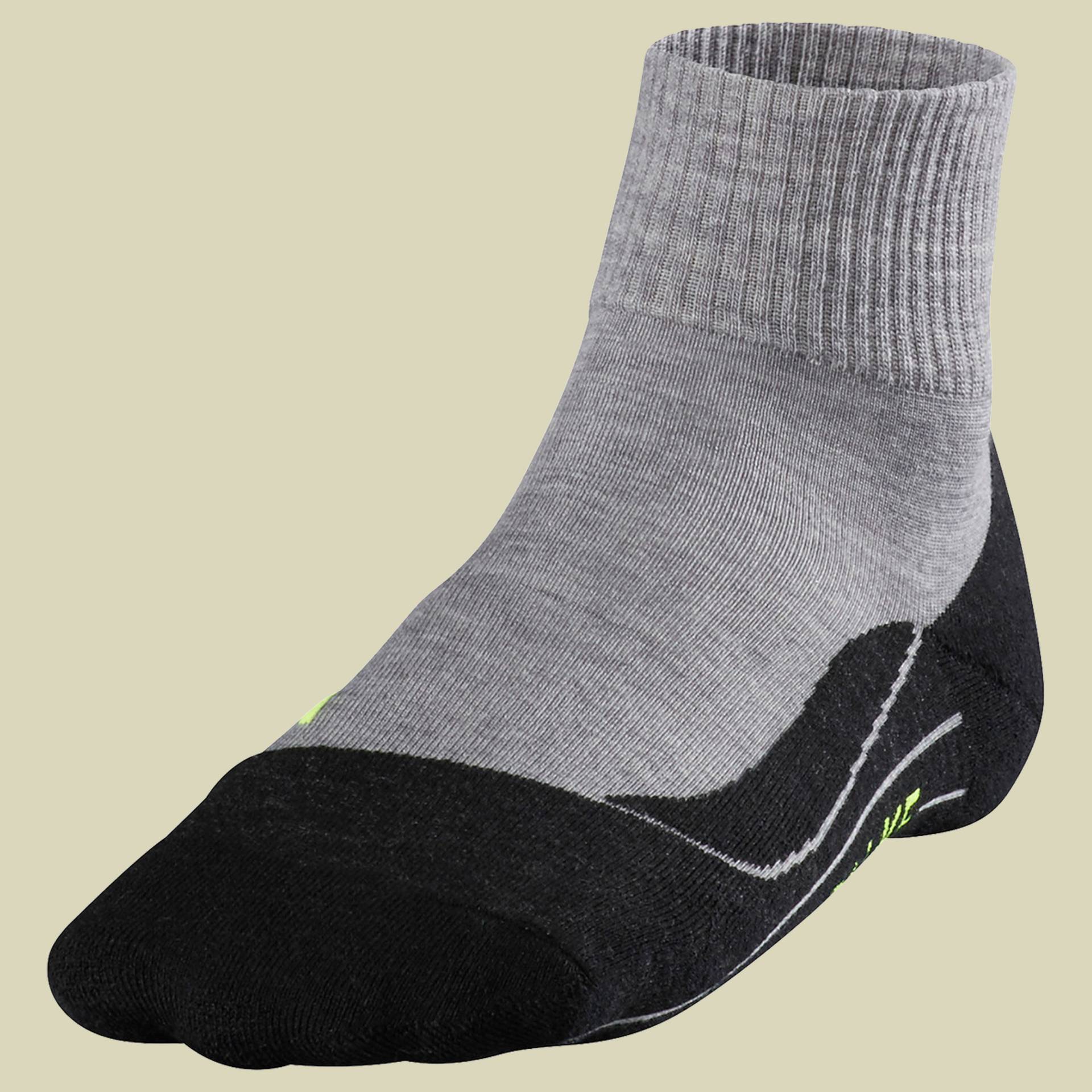 TK 5 short Größe 46-48 Farbe light grey TK 5 short Größe 46-48 Farbe light grey von Falke
