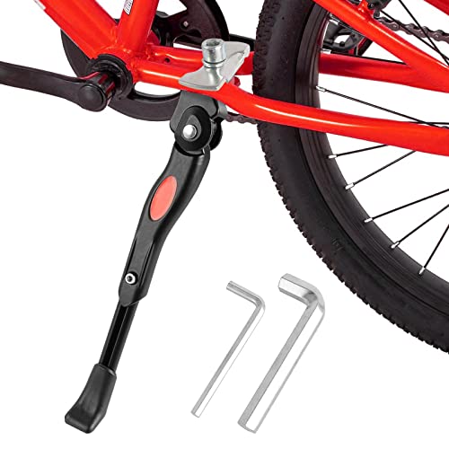 Fahrradständer für 20 24 26 Zoll Aluminiumlegierung Einstellbarer Universal Fahrrad Ständer mit Rutschfestem Gummifuß & Inbusschlüssel für Fahrrad Mountainbike Rennrad von Famini