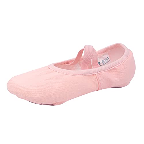 Ballettschuhe Kinder mädchen Leder, Ballettschuhe Mädchen Tanzschuhe Ballerinas Ballettschläppchen Turnschläppchen Gymnastikschuhe Tanzschläppchen Segeltuch mit Ledersohle für Kinder Ballettschuhe Kinder mädchen Leder, Ballettschuhe Mädchen Tanzschuhe Ballerinas Ballettschläppchen Turnschläppchen Gymnastikschuhe Tanzschläppchen Segeltuch mit Ledersohle für Kinder von Famzuneu